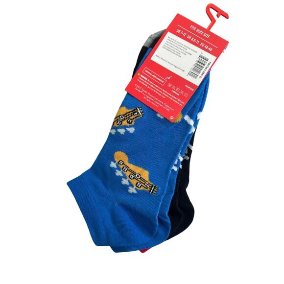 FENDER Men's Set of Two Pairs Guitar Ankle Socks Size 7-12 NEW NWT - Picture 4 of 5